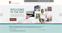 Desktop Screenshot of oipc.ab.ca